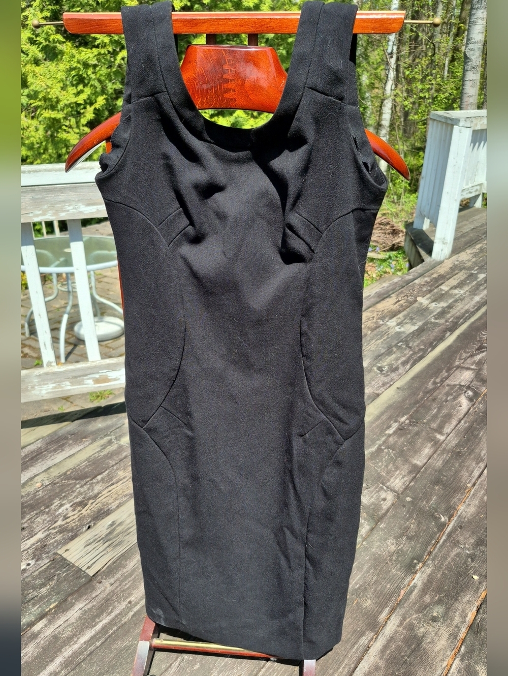 Zara Black Midi Dress